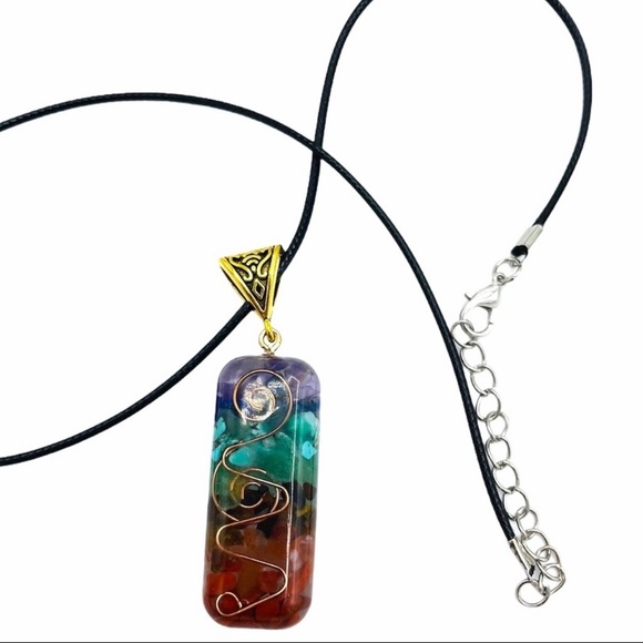 Hand Crafted Jewelry - 🚨- HP Hand Crafted Reiki Healing Necklace NWT